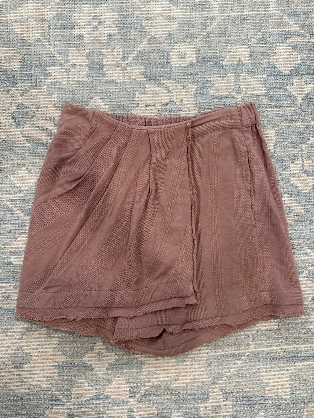 Free People Mauve Layered Skort
